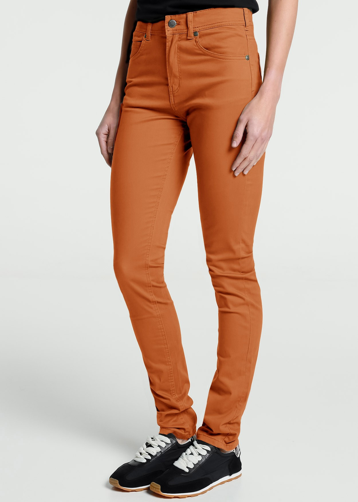 Pantalon de couleur ajusté avec des jambes longues | Taille en pouces Cimarron