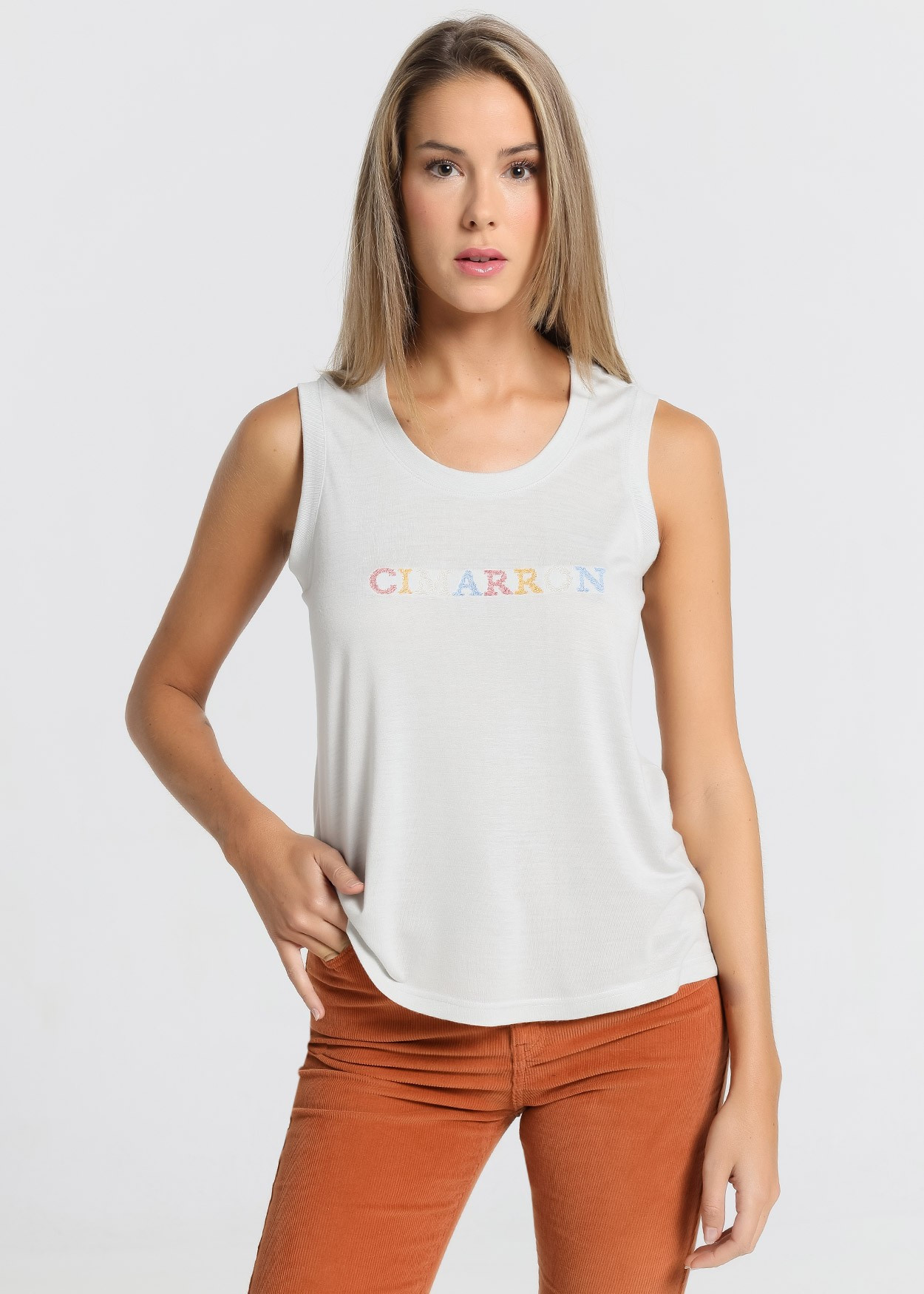 T-shirt sans manches | Lina-Yani Cimarron