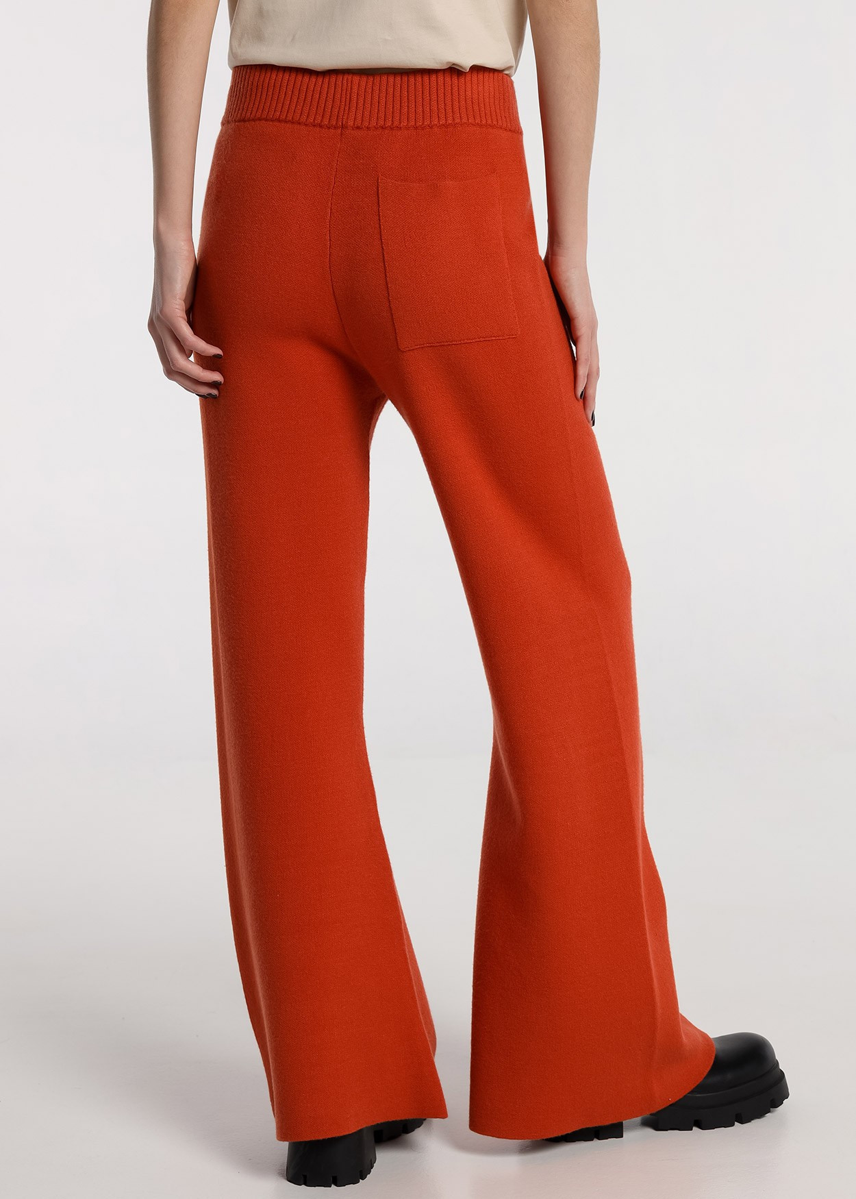 Pantalon Couleur - Taille haute et large crop | Taille en pouces Cimarron