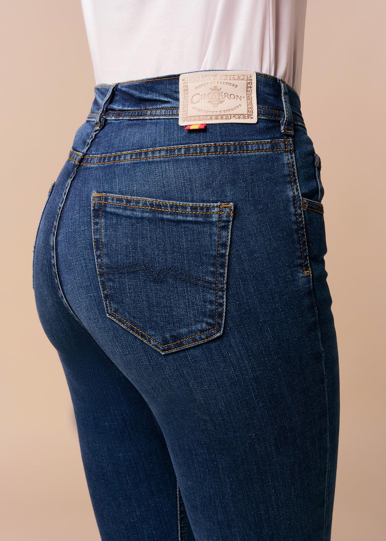 Jeans Nouflore-Ariane | Taille naturelle - Slim | Taille en pouces Cimarron