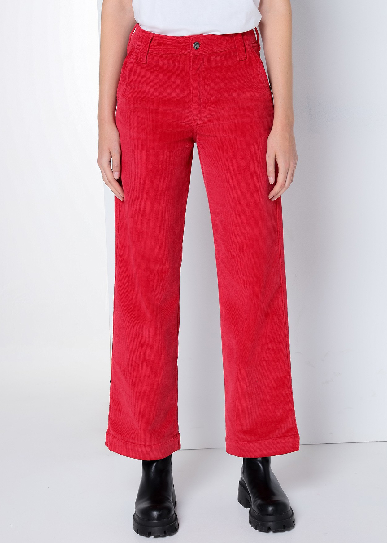 Pantalon Jambe Ample Droite | Olivia Ghalia Cimarron