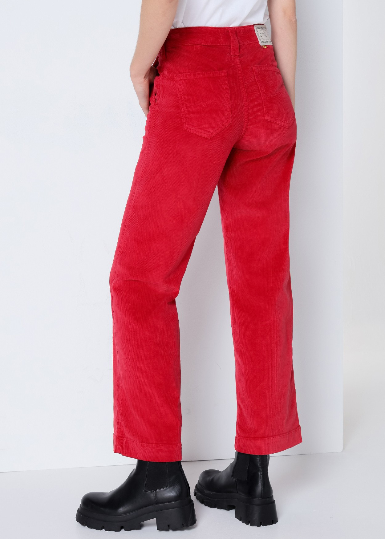 Pantalon Jambe Ample Droite | Olivia Ghalia Cimarron