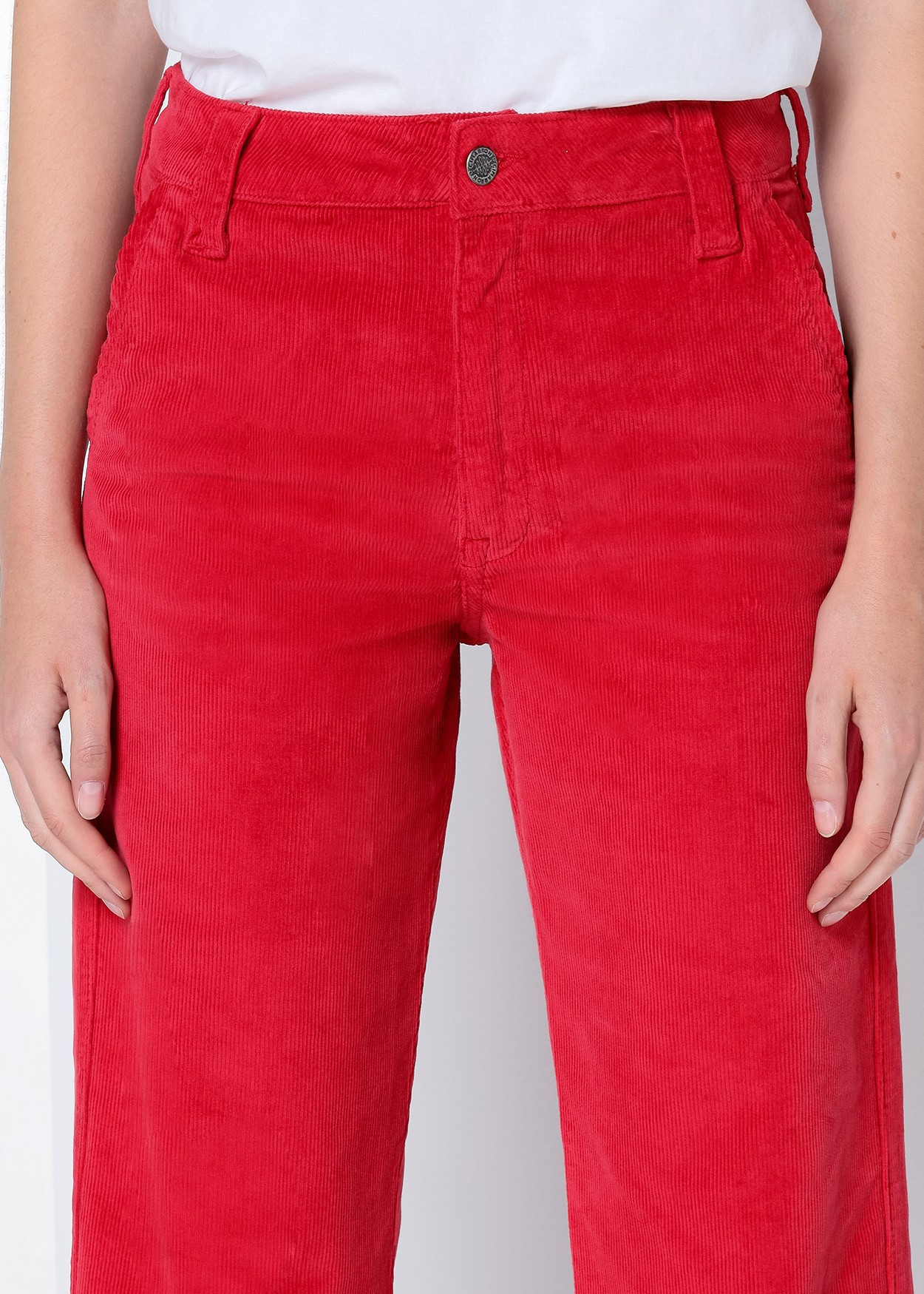 Pantalon Jambe Ample Droite | Olivia Ghalia Cimarron