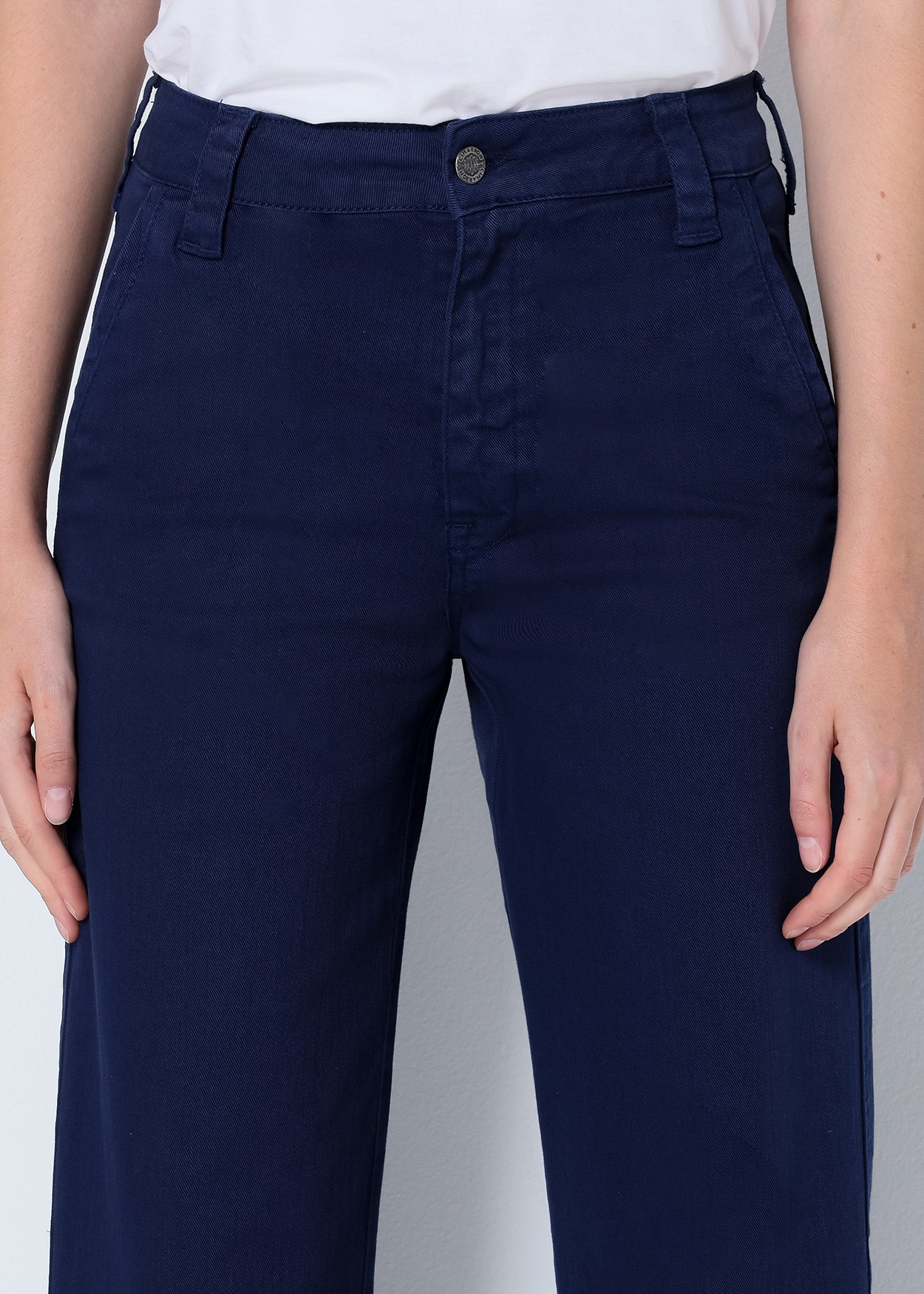 Pantalon Jambe Ample Droite | Olivia Lilou Cimarron
