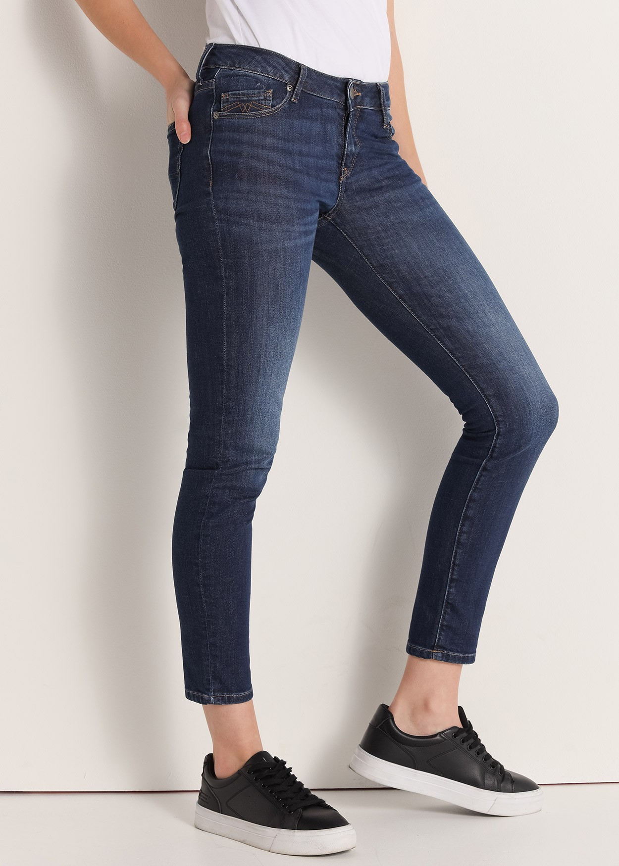ENYA KYRA - Jeans | Taille Basse| Skinny Ankle Fit | Taille en pouces Cimarron