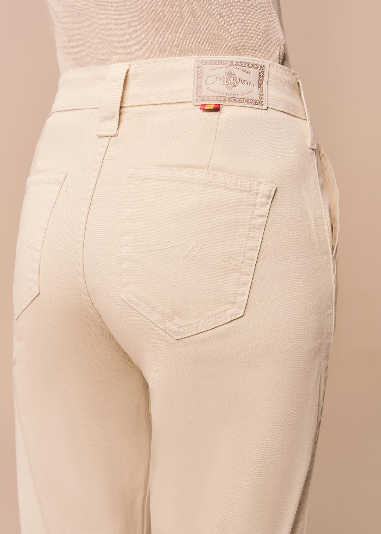 Pantalon Jambe Ample Droite | Olivia Lilou Cimarron