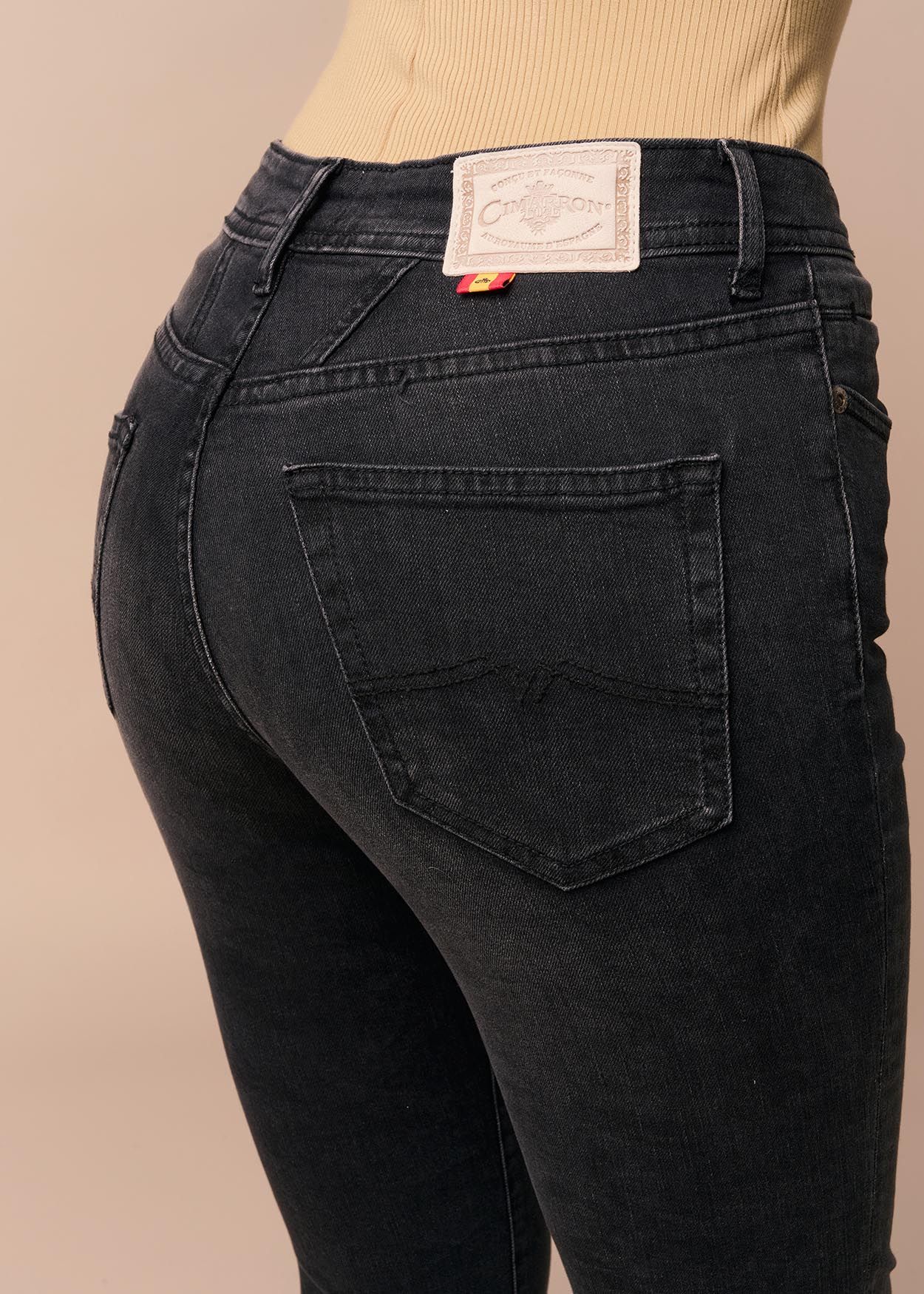 GRACIA HUGO - Jeans Taille Haute Boot cut | Taille en pouces Cimarron