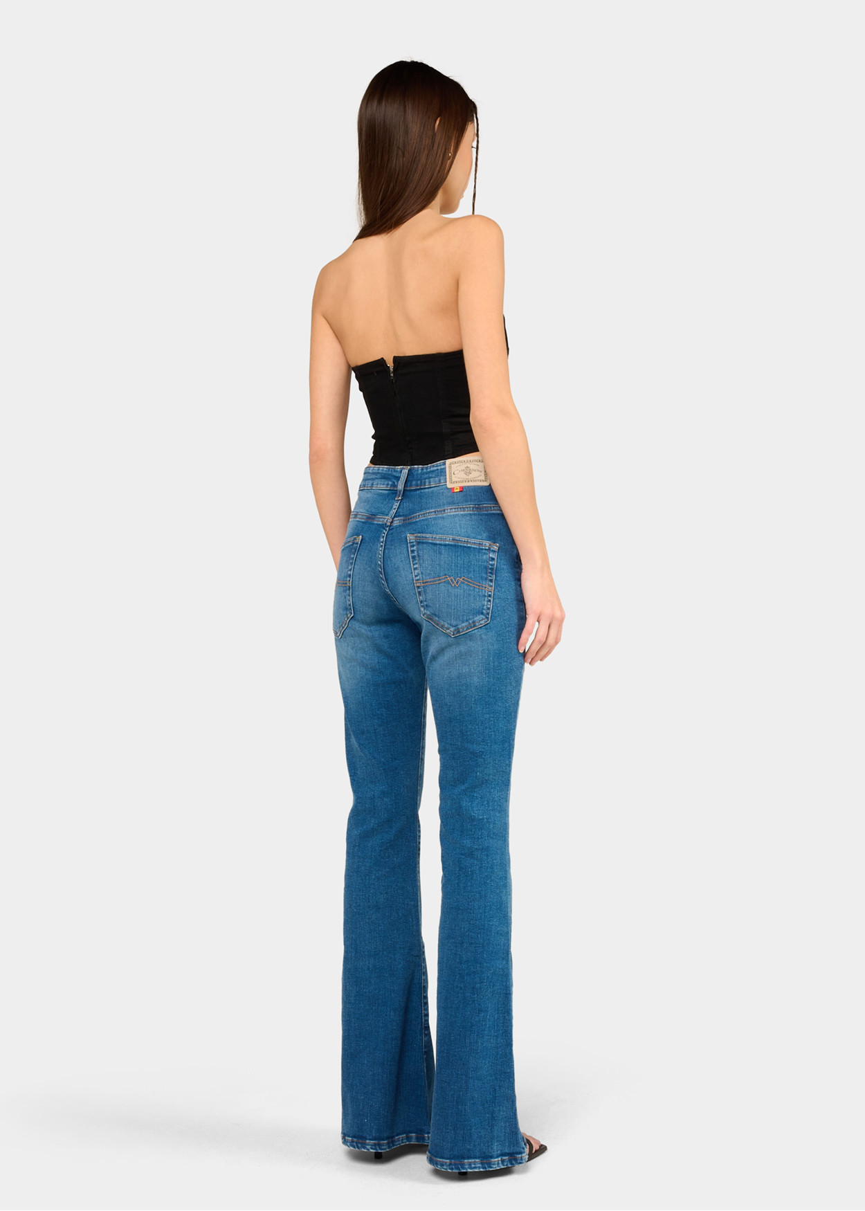 CARLA-ARIANE - Jeans - Flare - Manches longues Bleach | Taille en pouces Cimarron