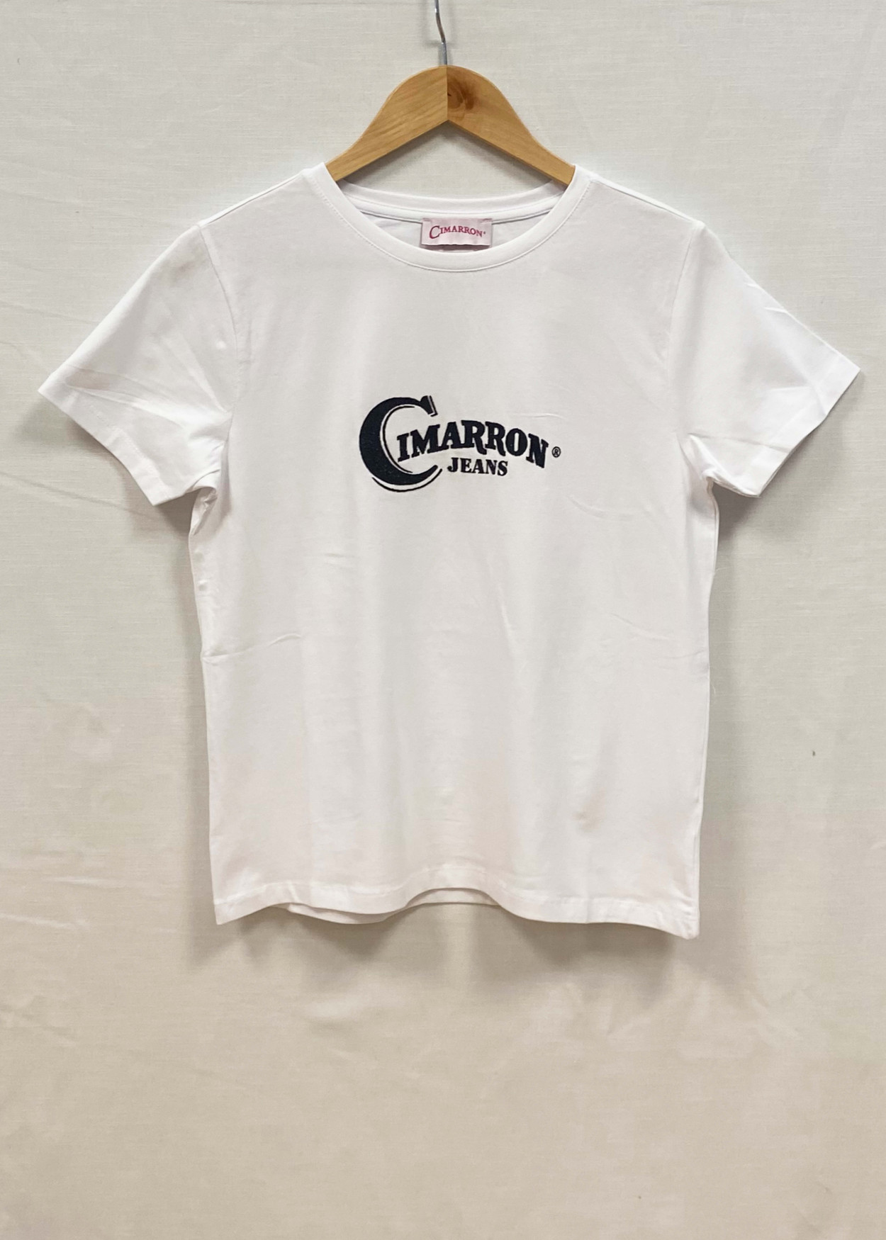 ZAYA-APRIL T-shirt en coton bio manches courtes col rond Cimarron