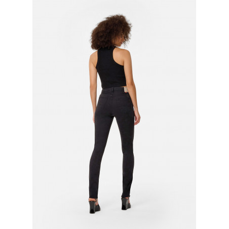 Pantalon NOUFLORE SATEN - Coupe Slim - Taille Moyenne|Taille en Pouces