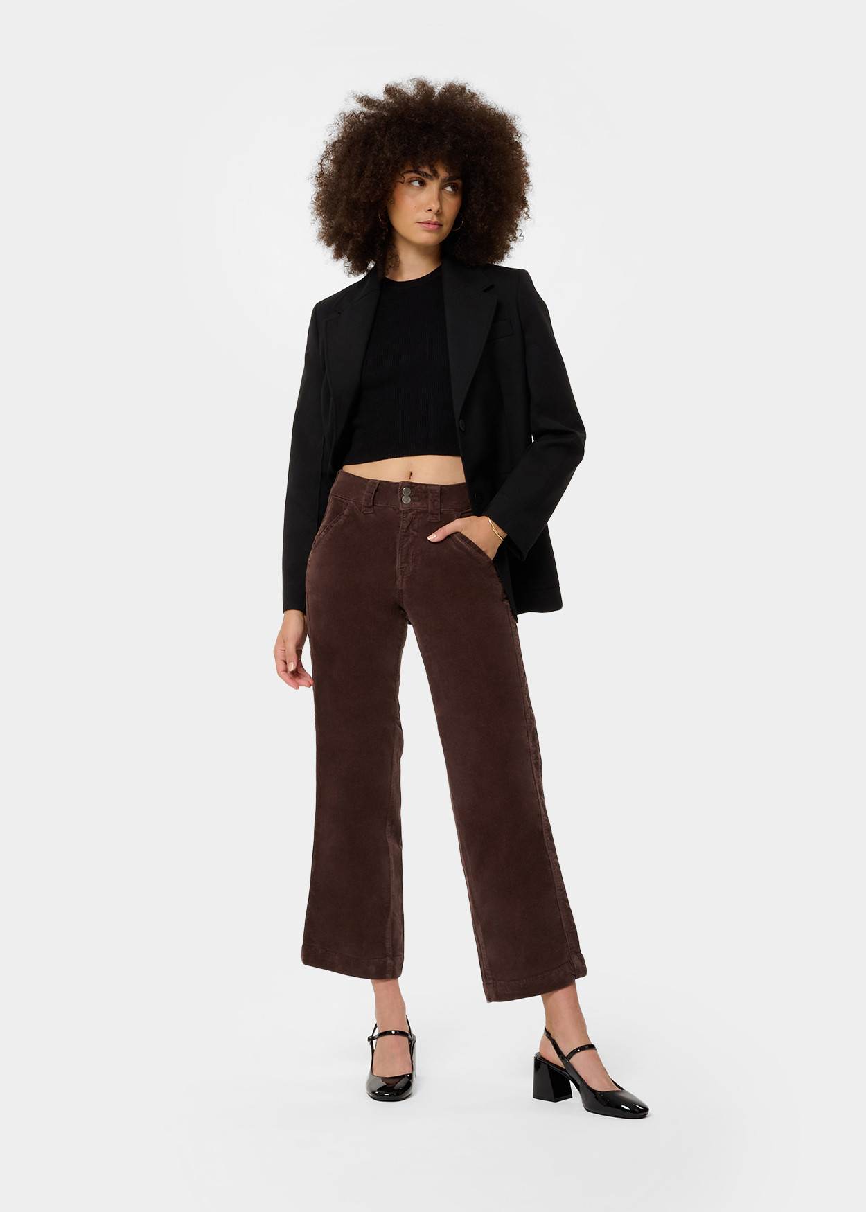 OLIVIA LEIN - Pantalon |Wide Leg | Taille en pouces