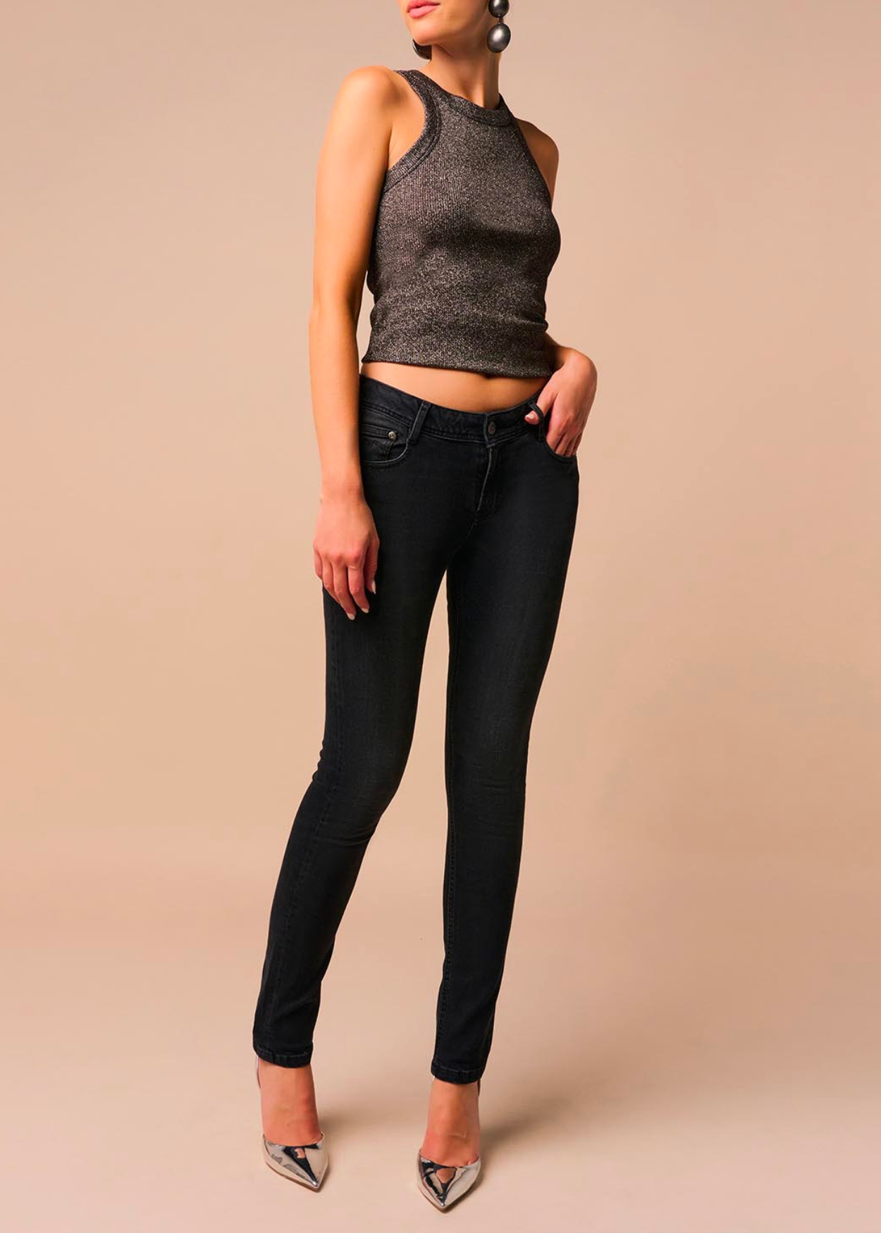 Jeans Coupe Skinny | Cassis Kyra
