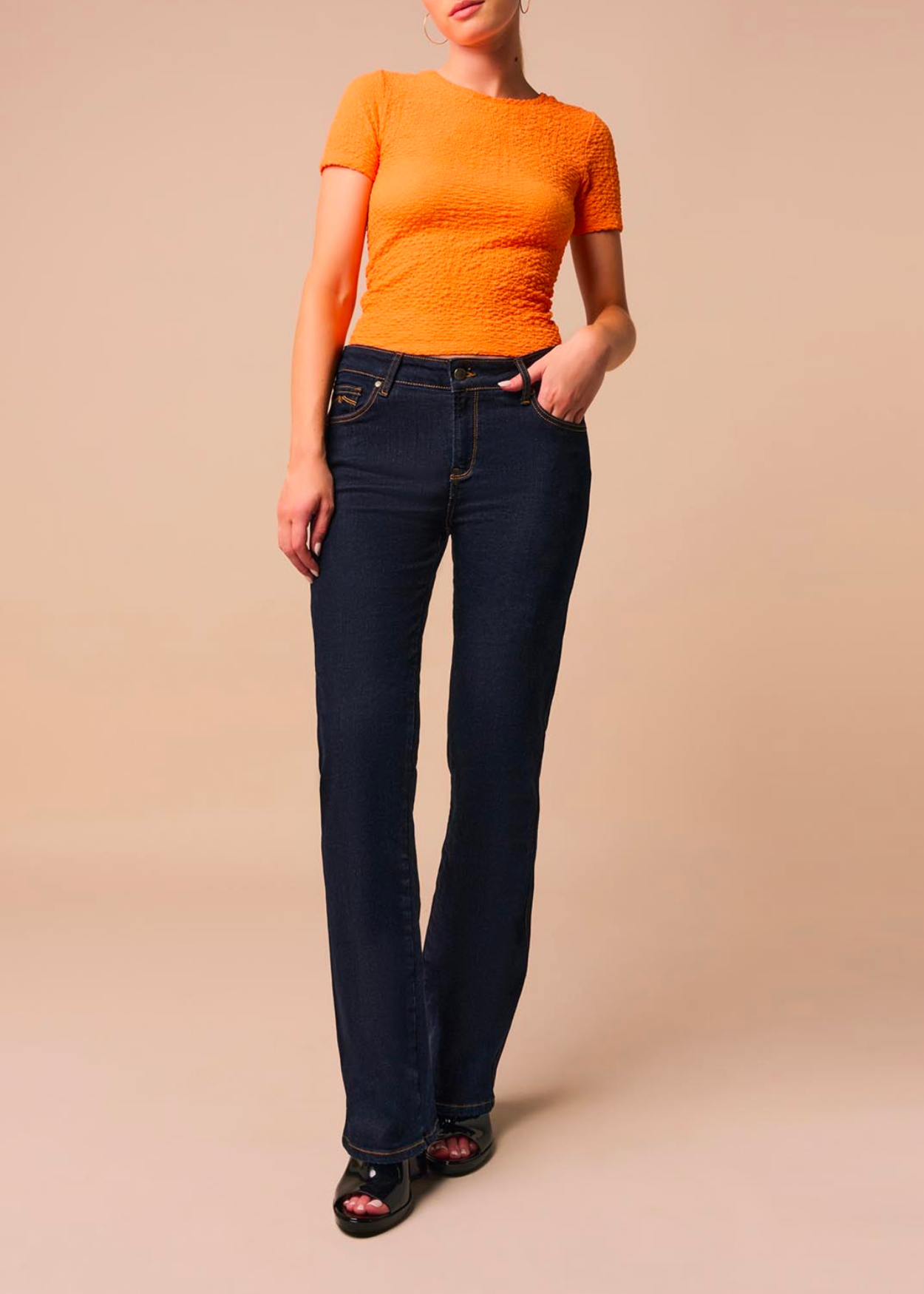 Jeans Coupe Droite | Claudia Kyra