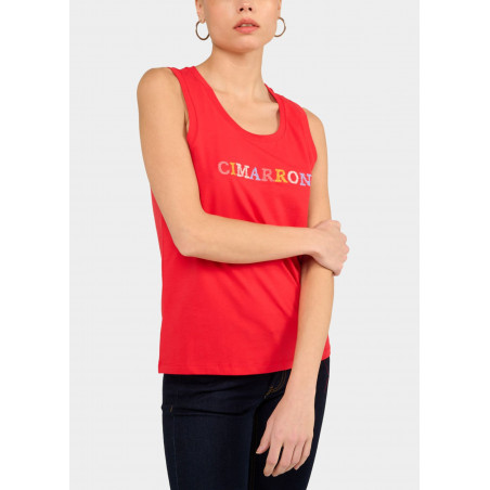 T-shirt sans manches Lina-Yani