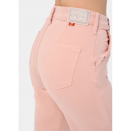 PANTALON CHINO OLIVIA-AUDE High Box Droit Jambe large | Taille en pouces