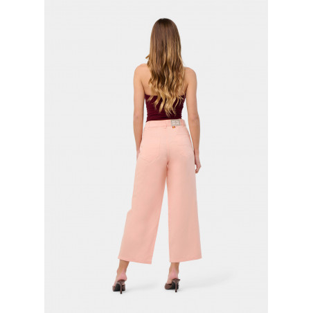 JEAN AURORA-YONNE Medium Box Straight Wide Crop | Taille en pouces