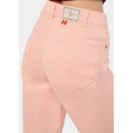 JEAN AURORA-YONNE Medium Box Straight Wide Crop | Taille en pouces