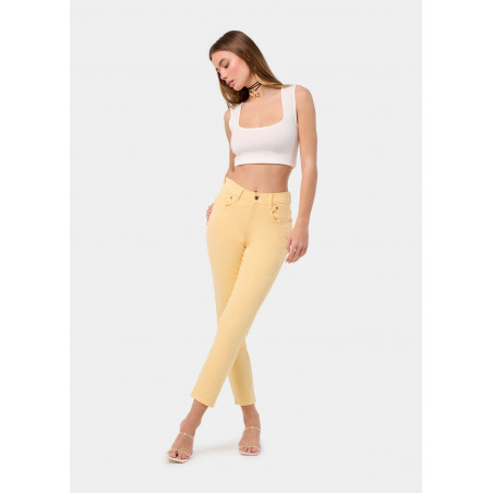 PANTALON COULEUR CAROLE-ENOVA Demi Mom Box | Taille en pouces