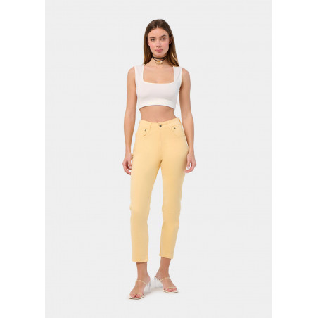 PANTALON COULEUR CAROLE-ENOVA Demi Mom Box | Taille en pouces