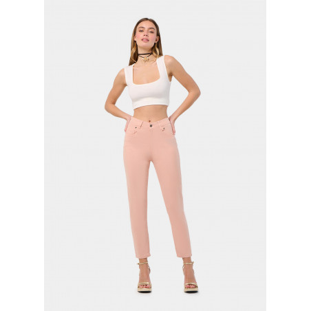 PANTALON COULEUR CAROLE-ENOVA Demi Mom Box | Taille en pouces