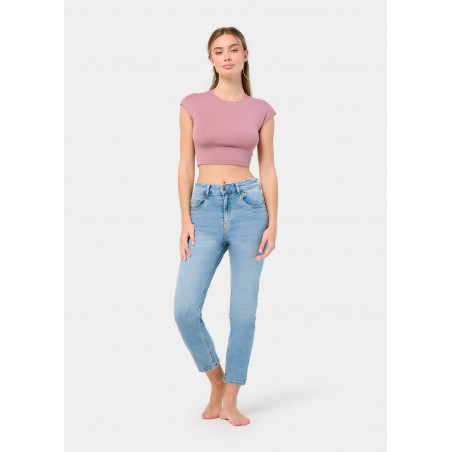 CAROLE-VADE JEANS Medium Mom Box | Taille en pouces