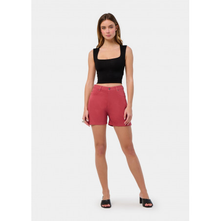 MELROSE-AUDE Coup Long Couleur Court | Taille en pouces