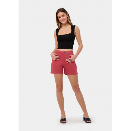 MELROSE-AUDE Coup Long Couleur Court | Taille en pouces