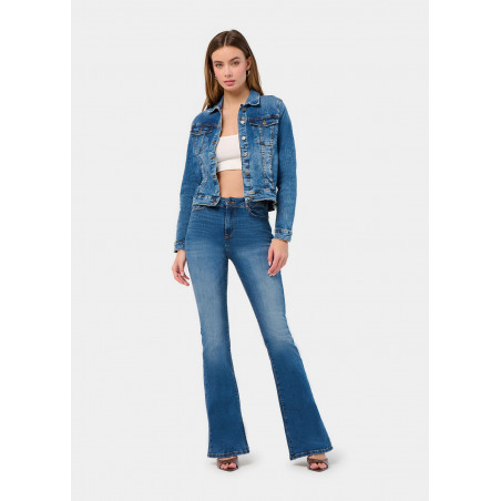 JEAN CARLA-VADE HAUTE BOX | Taille en pouces