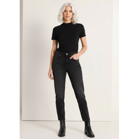 Jean mom noir carole blacky femme