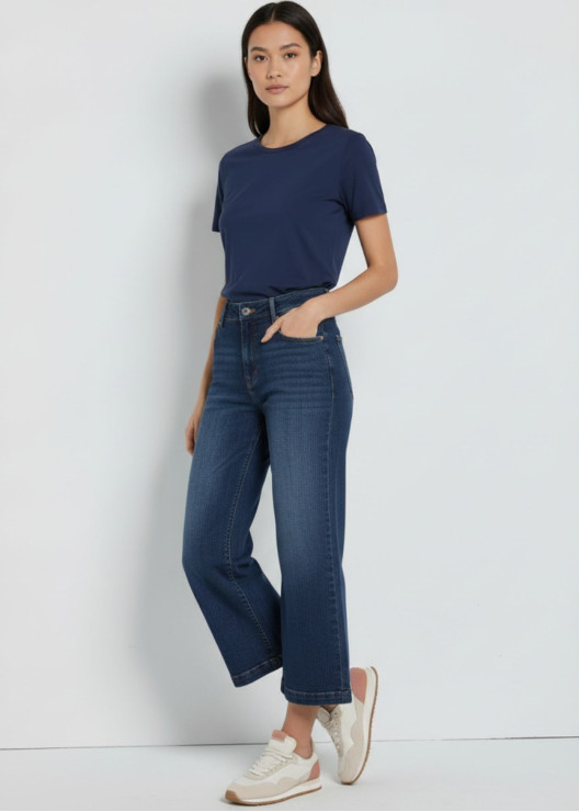 Jean large court taille...