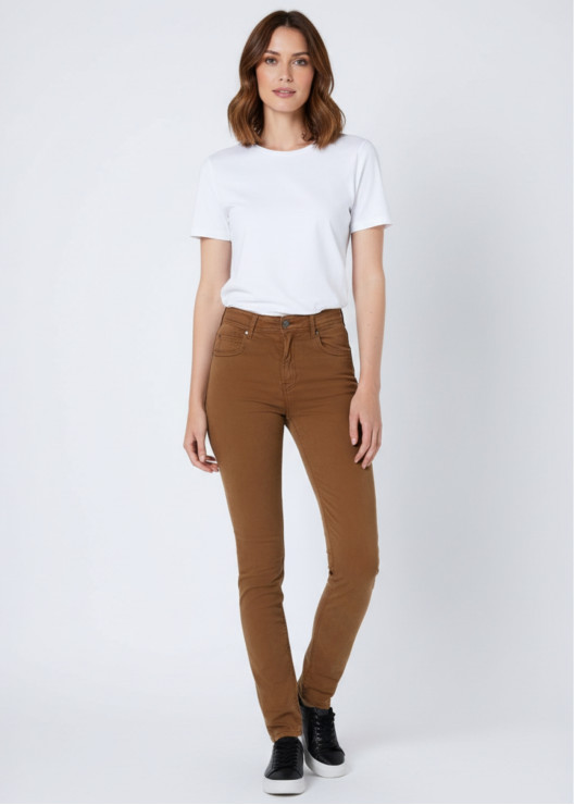 Pantalon slim nouflore...