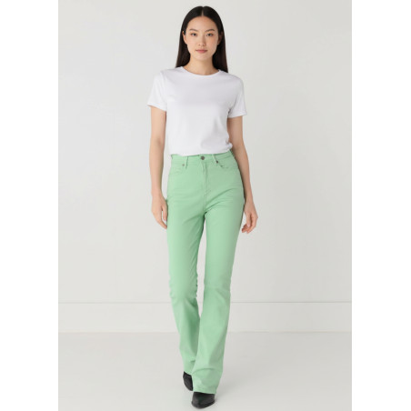 Pantalon cimarron gracia-nectar taille haute bootcut femme