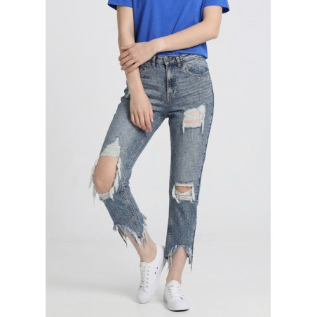 JEANS CAROLE-ALLURE Medium Mom Box | Taille en pouces