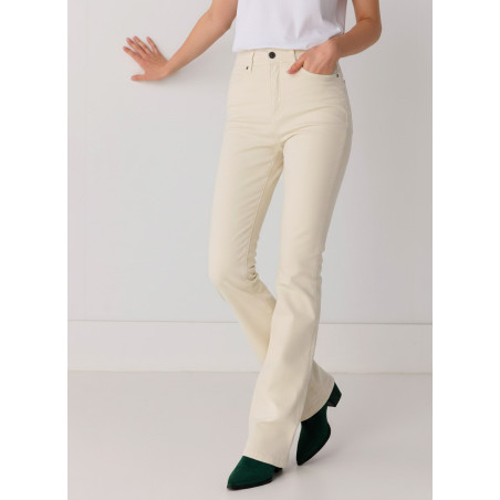PANTALON COULEUR GRACIA-AUDE High Box Boot Cut | Taille en pouces