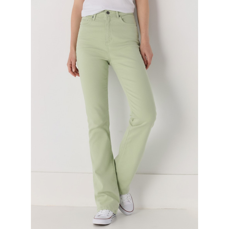 PANTALON COULEUR GRACIA-AUDE High Box Boot Cut | Taille en pouces