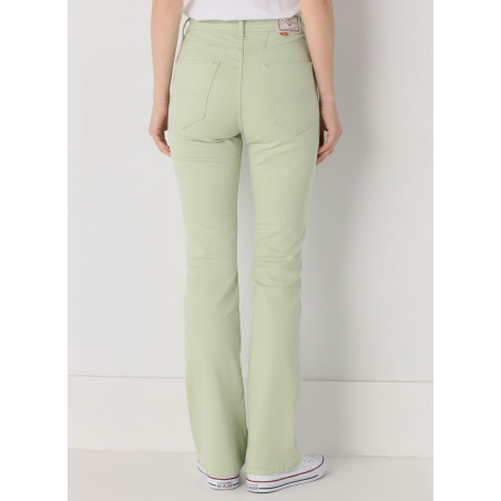 PANTALON COULEUR GRACIA-AUDE High Box Boot Cut | Taille en pouces