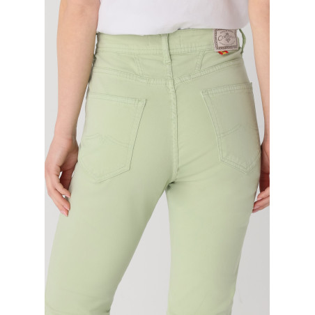 PANTALON COULEUR GRACIA-AUDE High Box Boot Cut | Taille en pouces