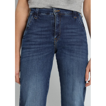 PANTALON CHINO OLIVIA-VADE High Box Droit Jambe large | Taille en pouces