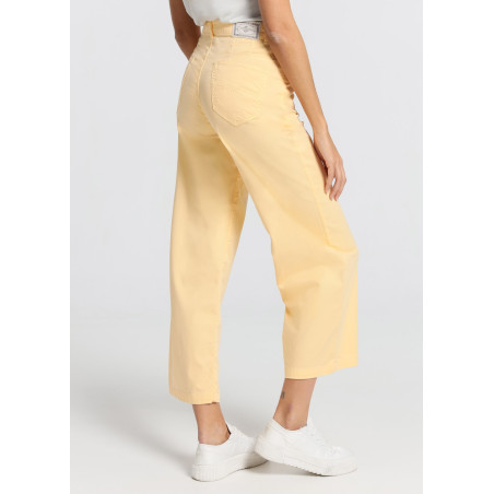 JEAN AURORA-ENOVA pêche Medium Box Straight Wide Crop | Taille en pouces