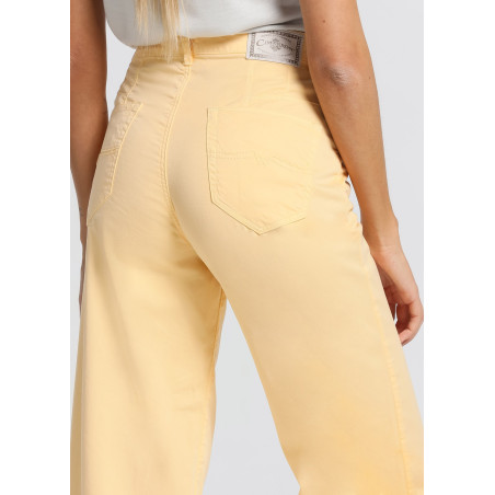JEAN AURORA-ENOVA pêche Medium Box Straight Wide Crop | Taille en pouces