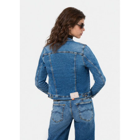 Veste en denim bleu alenis-ariane cimarron femme