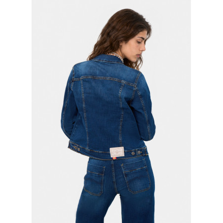 Veste en denim bleu alenis-ariane cimarron femme