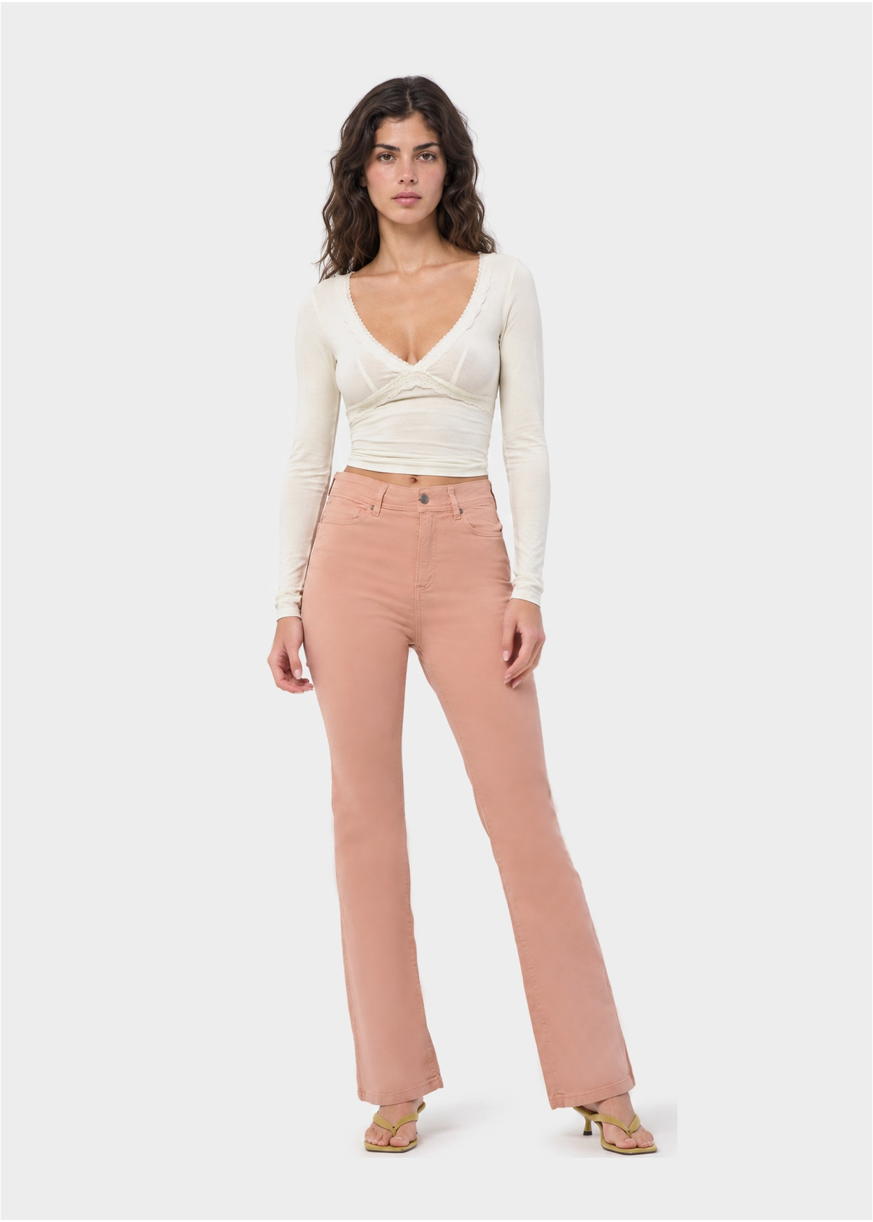 Pantalon coupe botte haute gracia-nates femme
