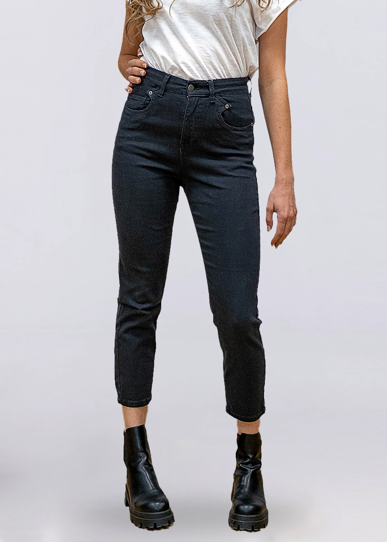 Pantalon denim Mom Fit Cimarron