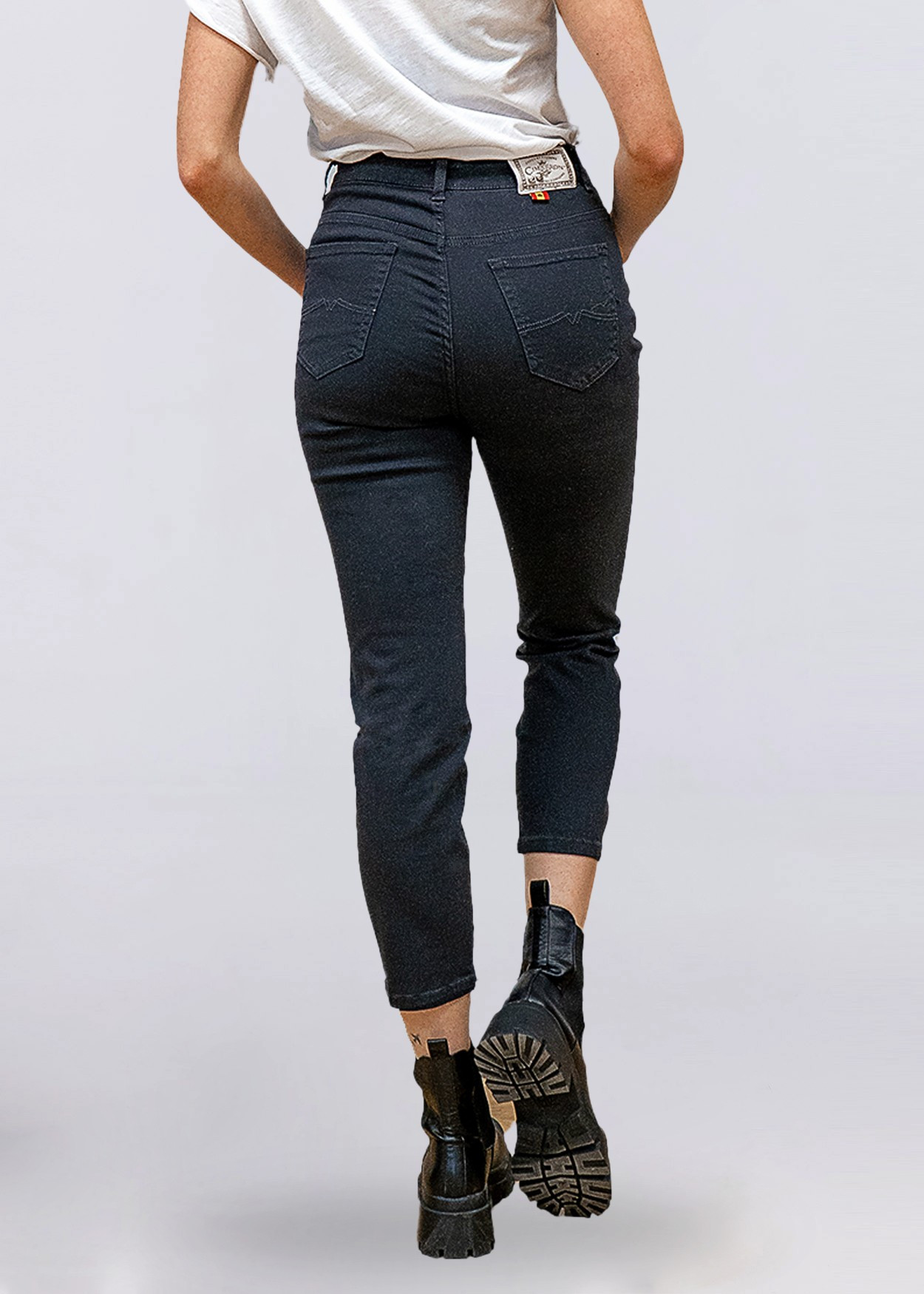 Pantalon denim Mom Fit Cimarron