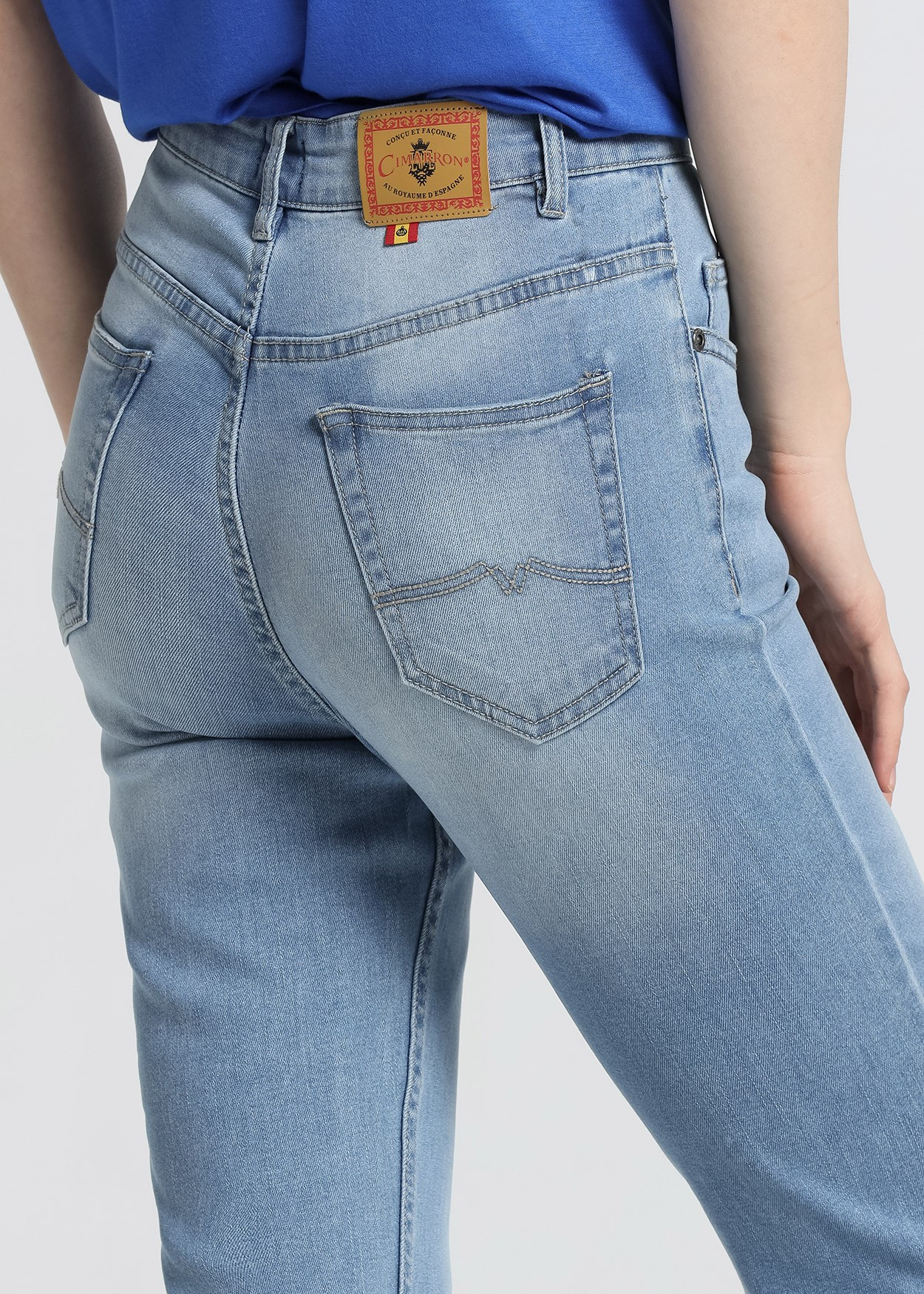 Jean Carole Mariane |Taille naturelle - Coupe Mom Cimarron