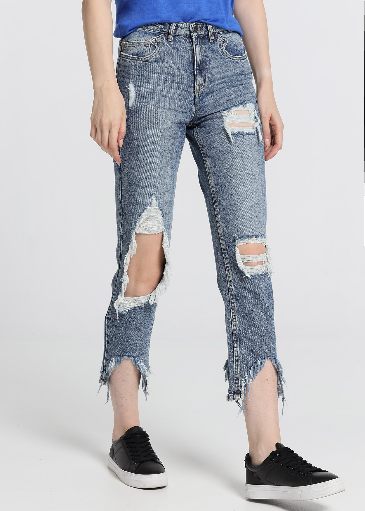 Jean Carole Mariane |Taille naturelle - Coupe Mom Cimarron