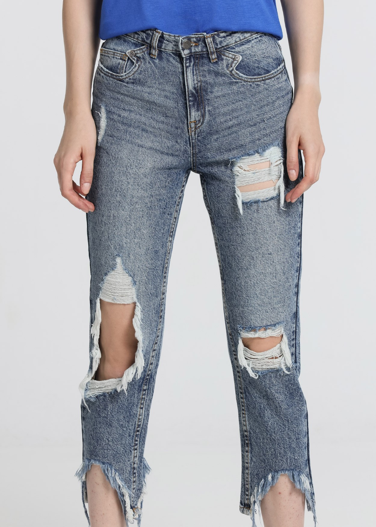 Jean Carole Mariane |Taille naturelle - Coupe Mom Cimarron