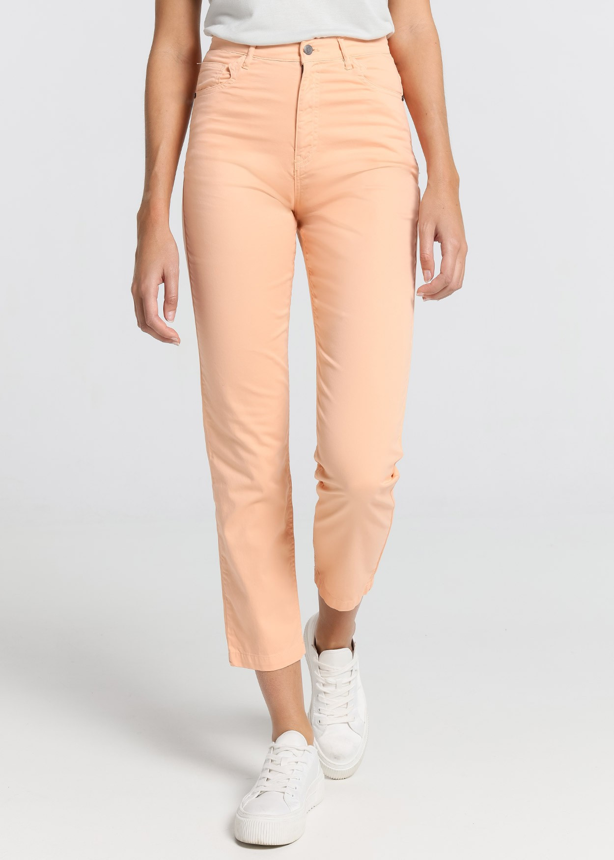 Couleur Carole-Pantalon Satin | Taille naturelle - Coupe Mom | Taille en pouces Cimarron