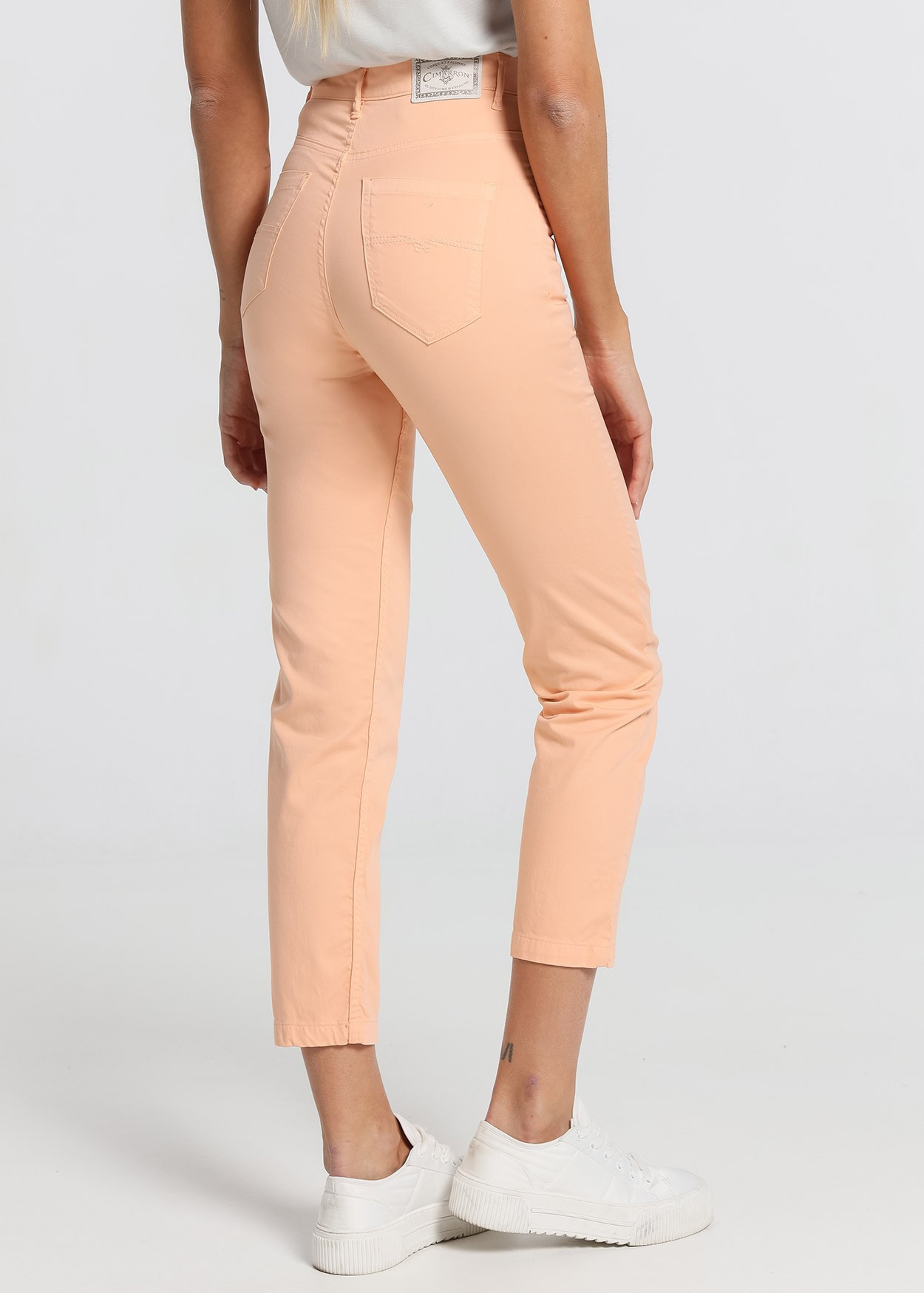 Couleur Carole-Pantalon Satin | Taille naturelle - Coupe Mom | Taille en pouces Cimarron